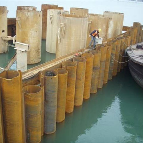 徐州钢护筒现场安装