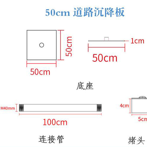 徐州沉降板规格型号如何选择?
